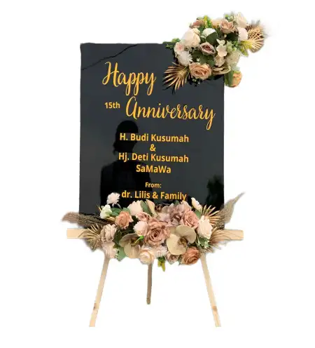 Papan Bunga Akrilik Wek Vi